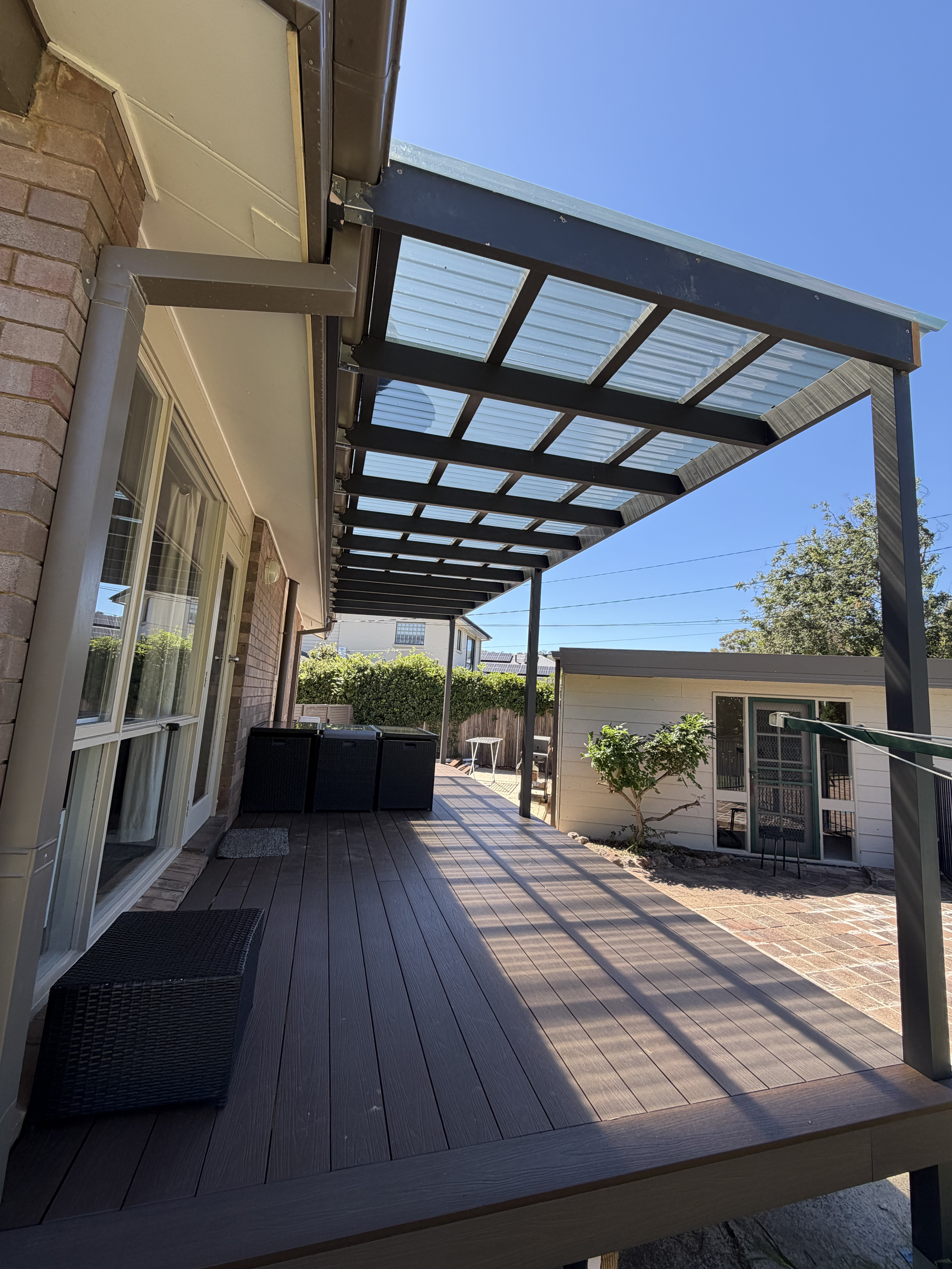 Composite Decking & Timber Pergola